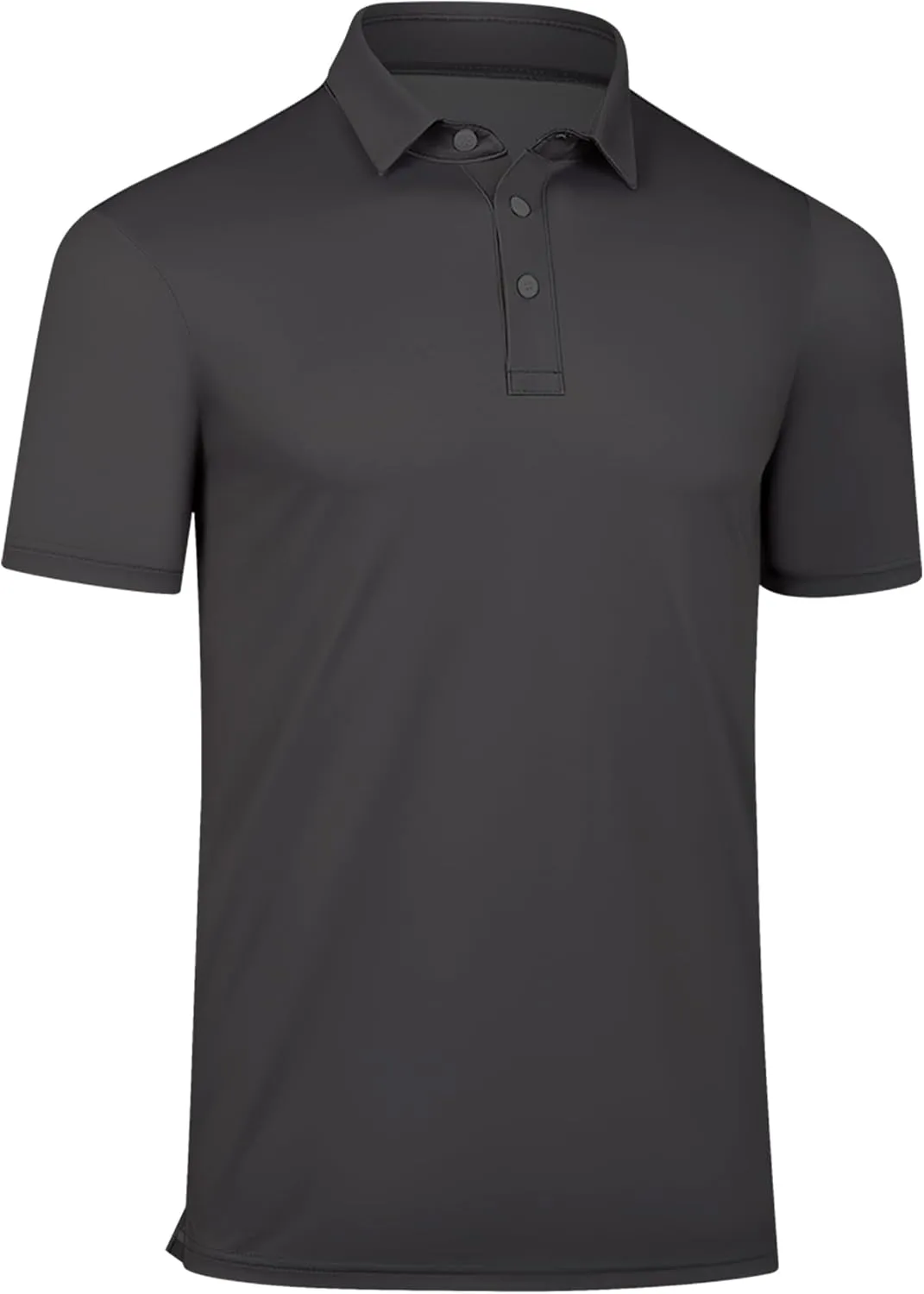 Men's Golf Polo Shirts Performance - Recycled Polyester Moisture-Wicking Dry Fit Short Sleeve Golfing Apparel