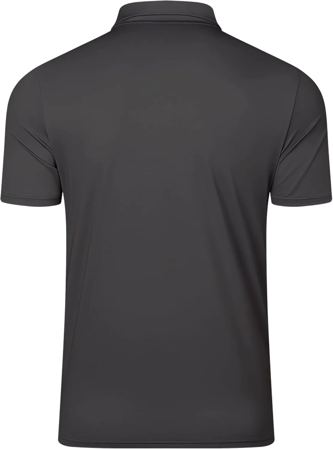 Men's Golf Polo Shirts Performance - Recycled Polyester Moisture-Wicking Dry Fit Short Sleeve Golfing Apparel
