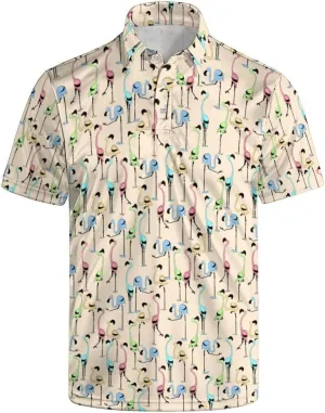 Men's Polo Shirts Golf Shirts for Men Quick-Dry Moisture Wicking Polo Shirt Short Sleeve Polo Shirts
