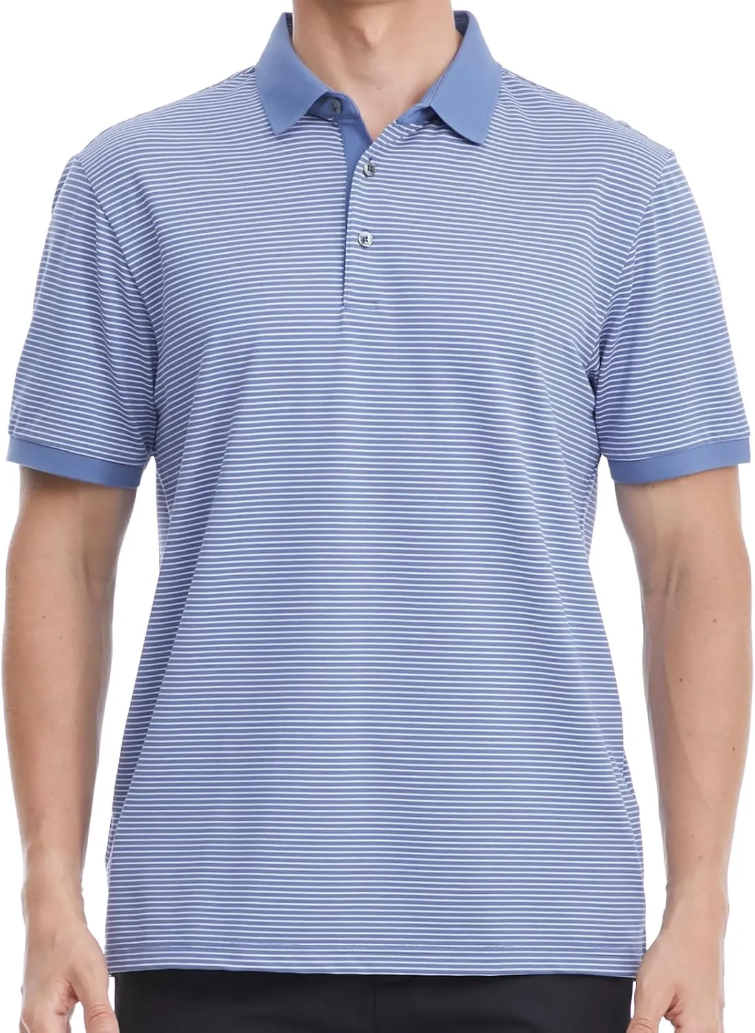Mens Polo Shirts Short Sleeve Golf Shirt Moisture Wicking Dry Fit Casual Stylish Polo Shirt for Men