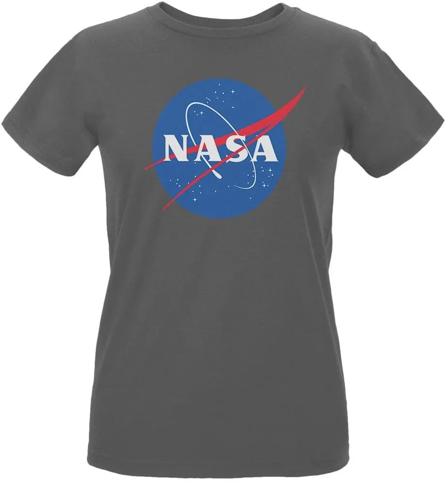 NASA Logo Womens Organic T Shirt