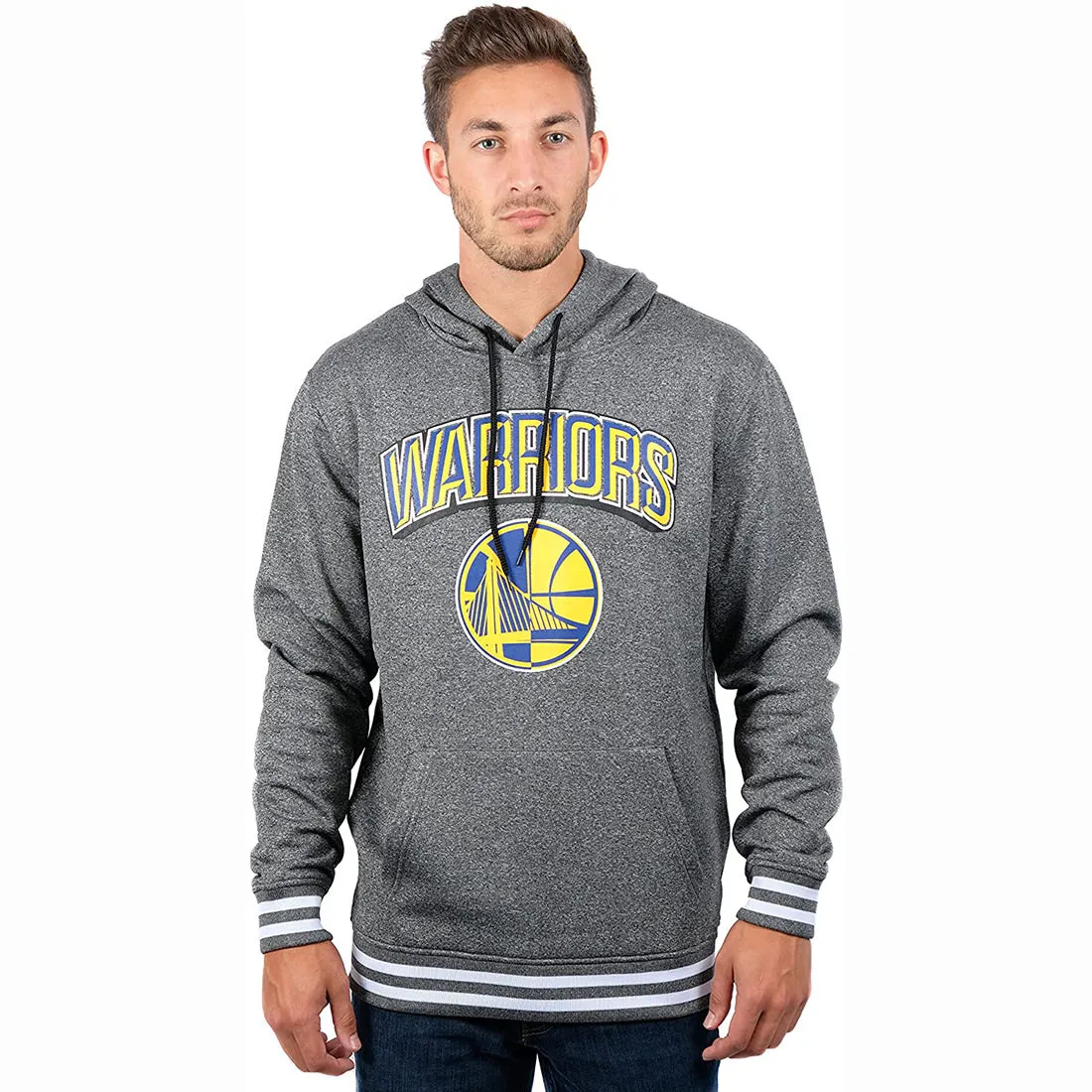 NBA Basketball Team Golden State Warriors Fleece Hoodie Sweatshirt Pullover