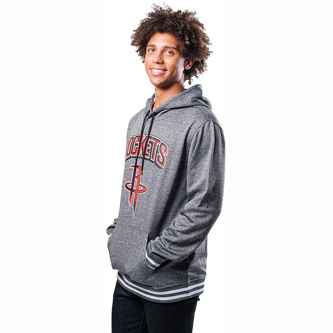 NBA Basketball Team Houston Rockets Fleece Hoodie Sweatshirt Pullover