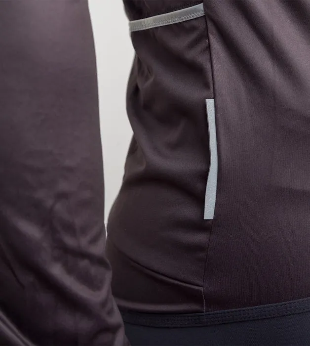 Nebula Windproof Packable Cycling Jacket Fluo Orange by Santini