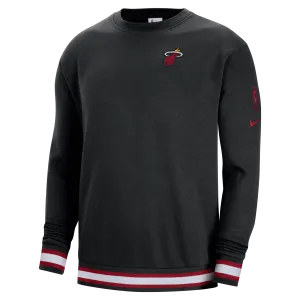 Nike Miami HEAT Courtside Fleece Sweatshirt