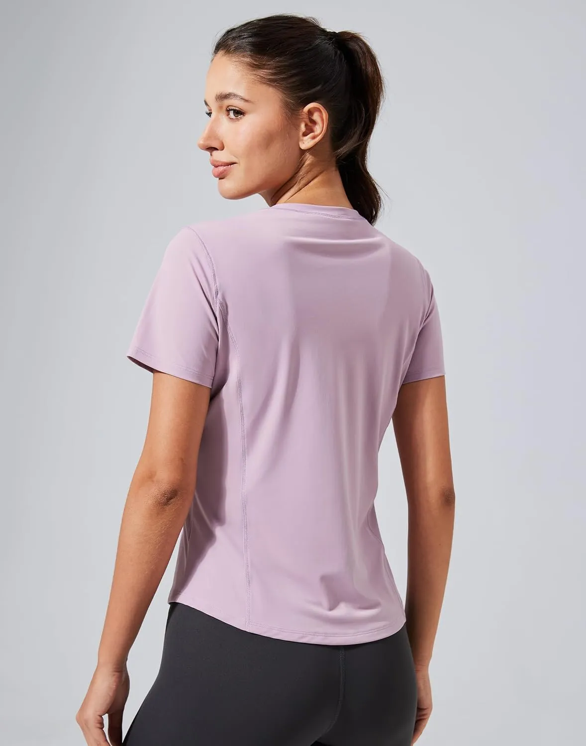 Pioneer Camp Women's Workout Shirts Short Sleeve Quick Dry T-Shirt Gym Athletic Tshirts Yoga Running Tops Crew Neck Tees