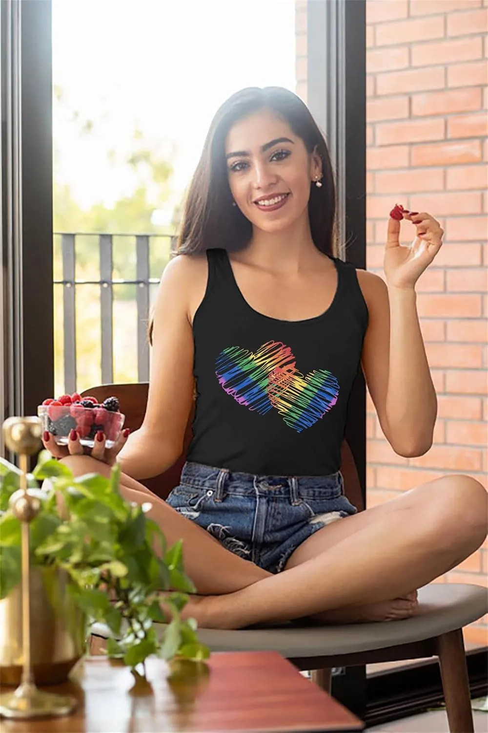Pride Tank Top Women Be Kind Gay Pride Shirt Rainbow Pride Shirt LGBTQ Equality Tshirt Lesbian Racerback Tank Top