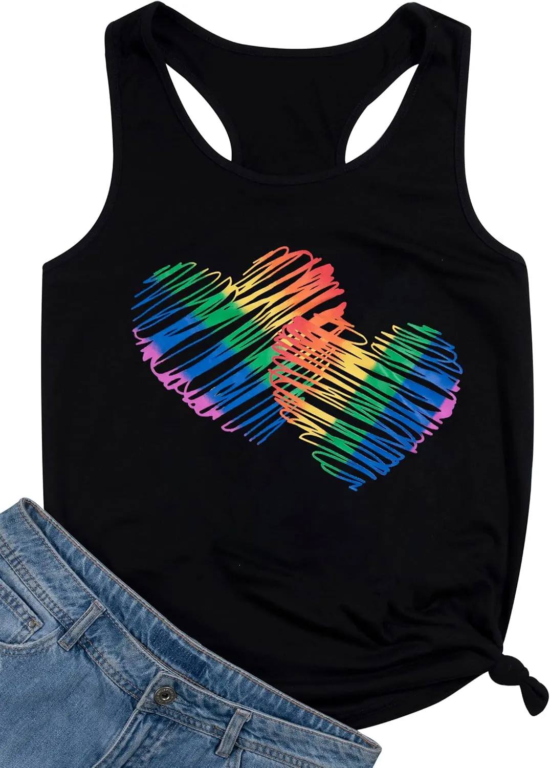Pride Tank Top Women Be Kind Gay Pride Shirt Rainbow Pride Shirt LGBTQ Equality Tshirt Lesbian Racerback Tank Top