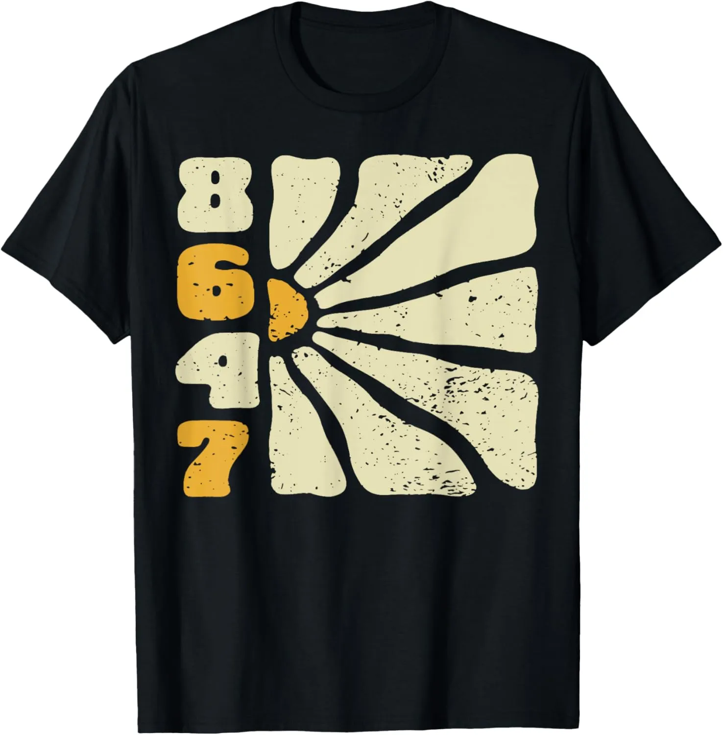 Retro 8647 Floral Boho T-Shirt