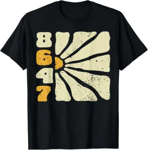 Retro 8647 Floral Boho T-Shirt