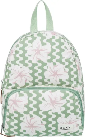 Roxy Women Always Core Mini Backpack, Basil Party Waves, One Size