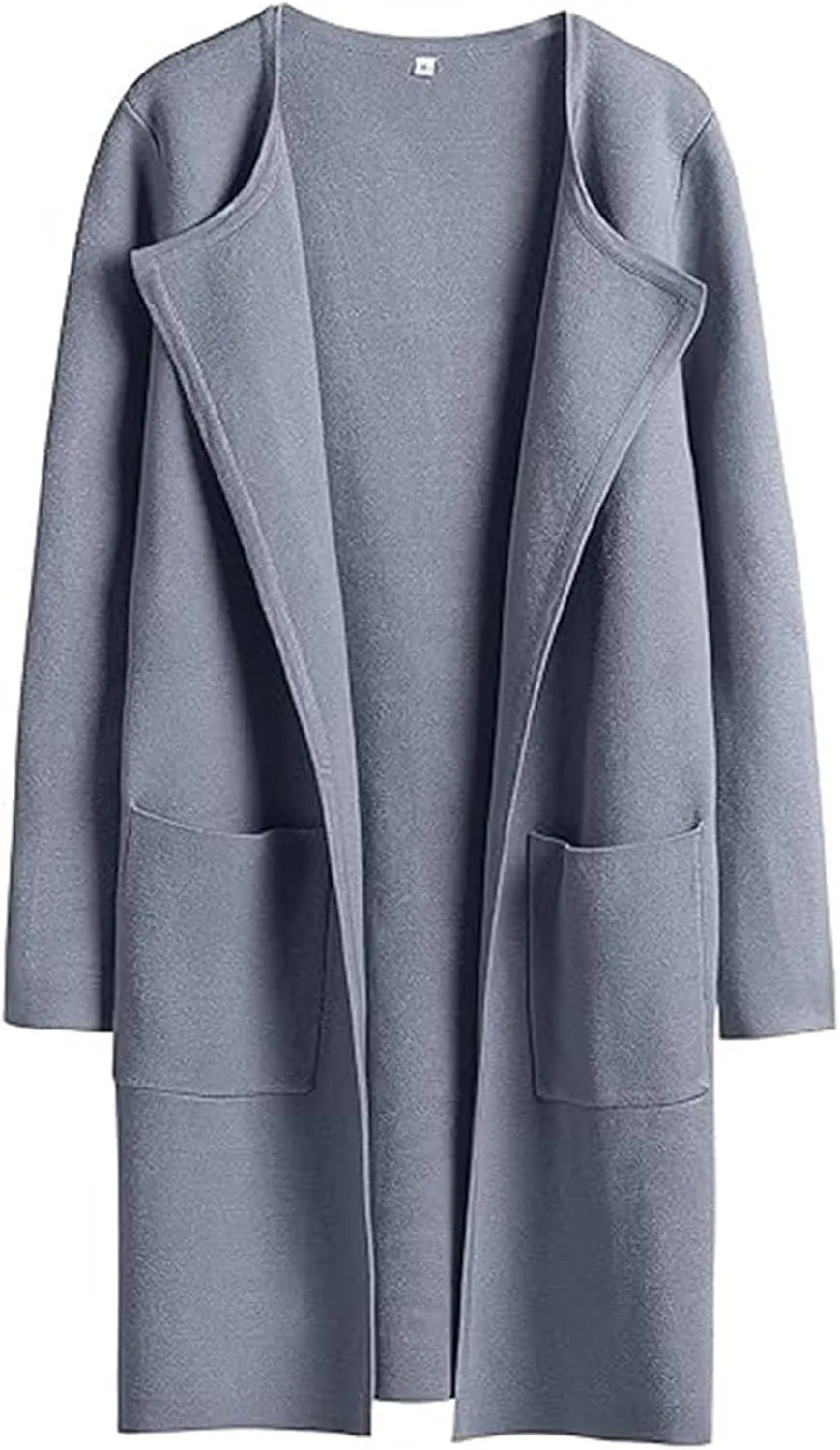 SHAOBGE Womens Knit Sweater Womens Knit Cardigan Sweaters Oversized Open Front Long Sleeve Lapel Tan Sweater Women
