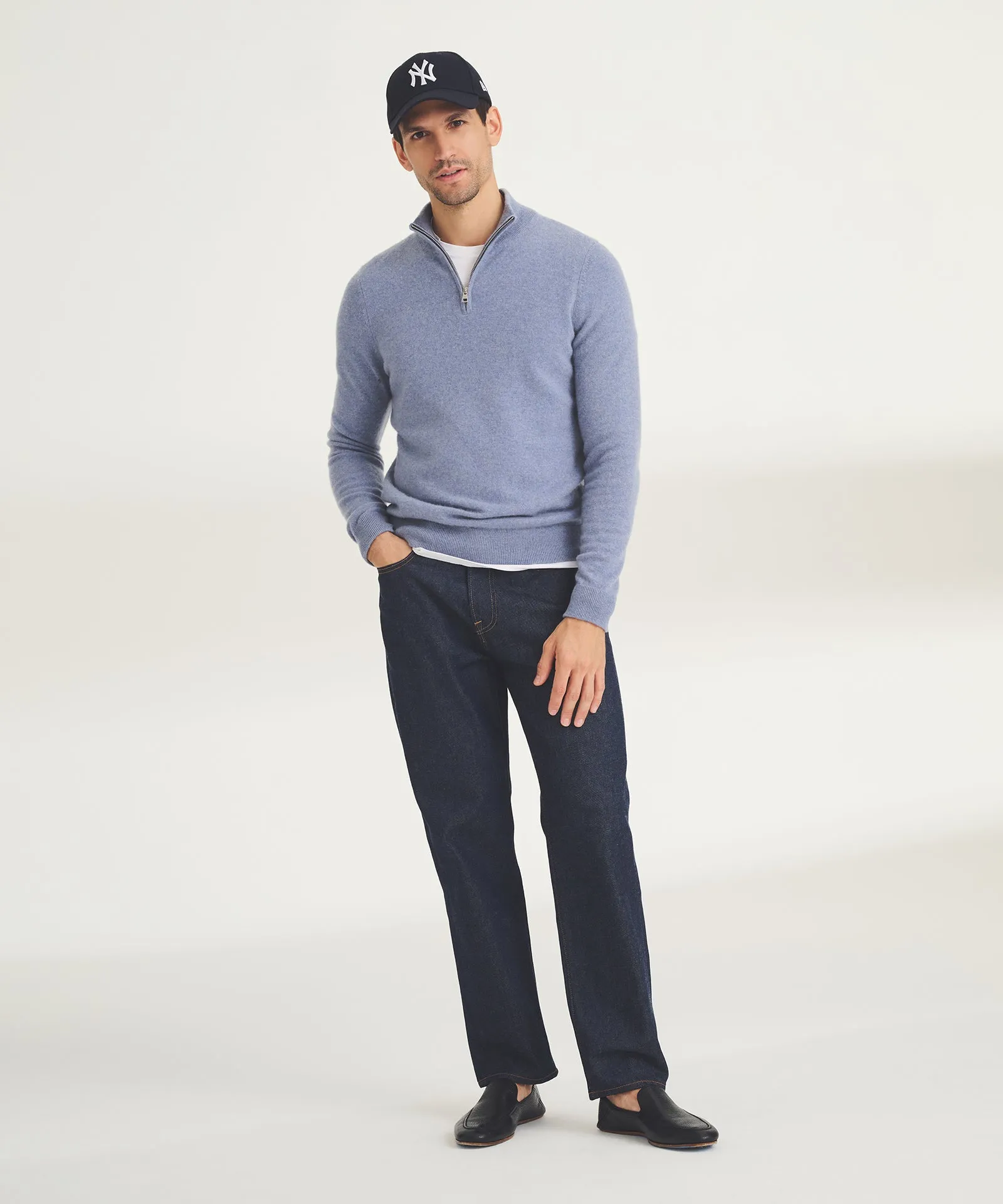 Signature Cashmere Quarter Zip