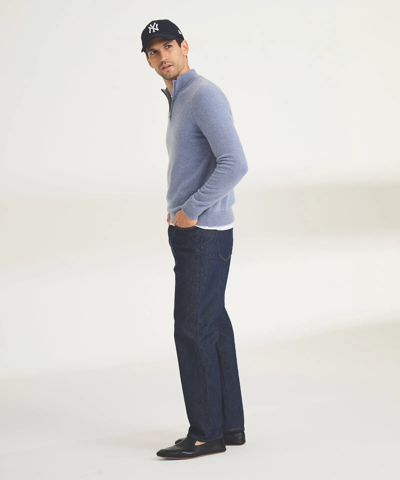 Signature Cashmere Quarter Zip