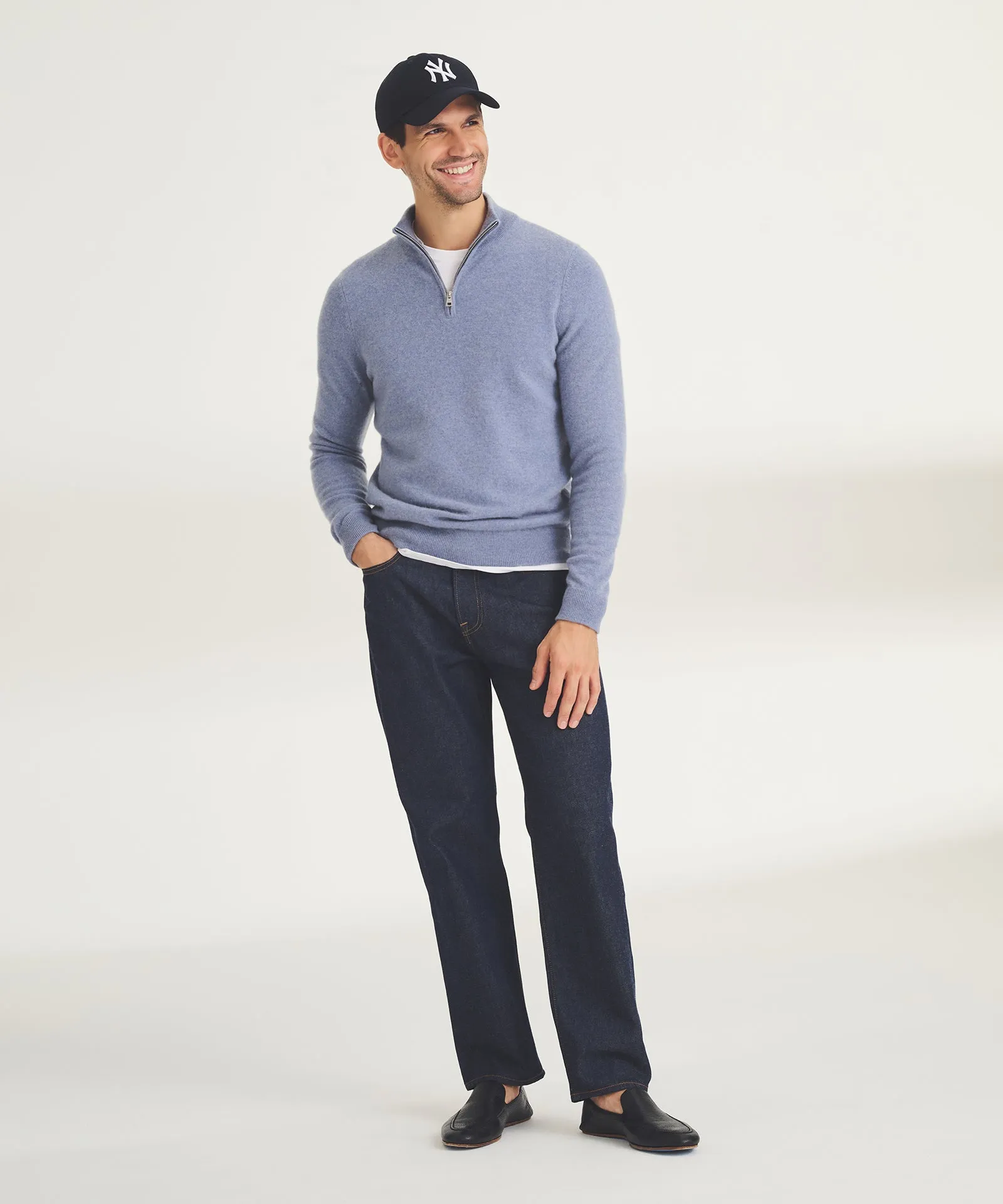 Signature Cashmere Quarter Zip