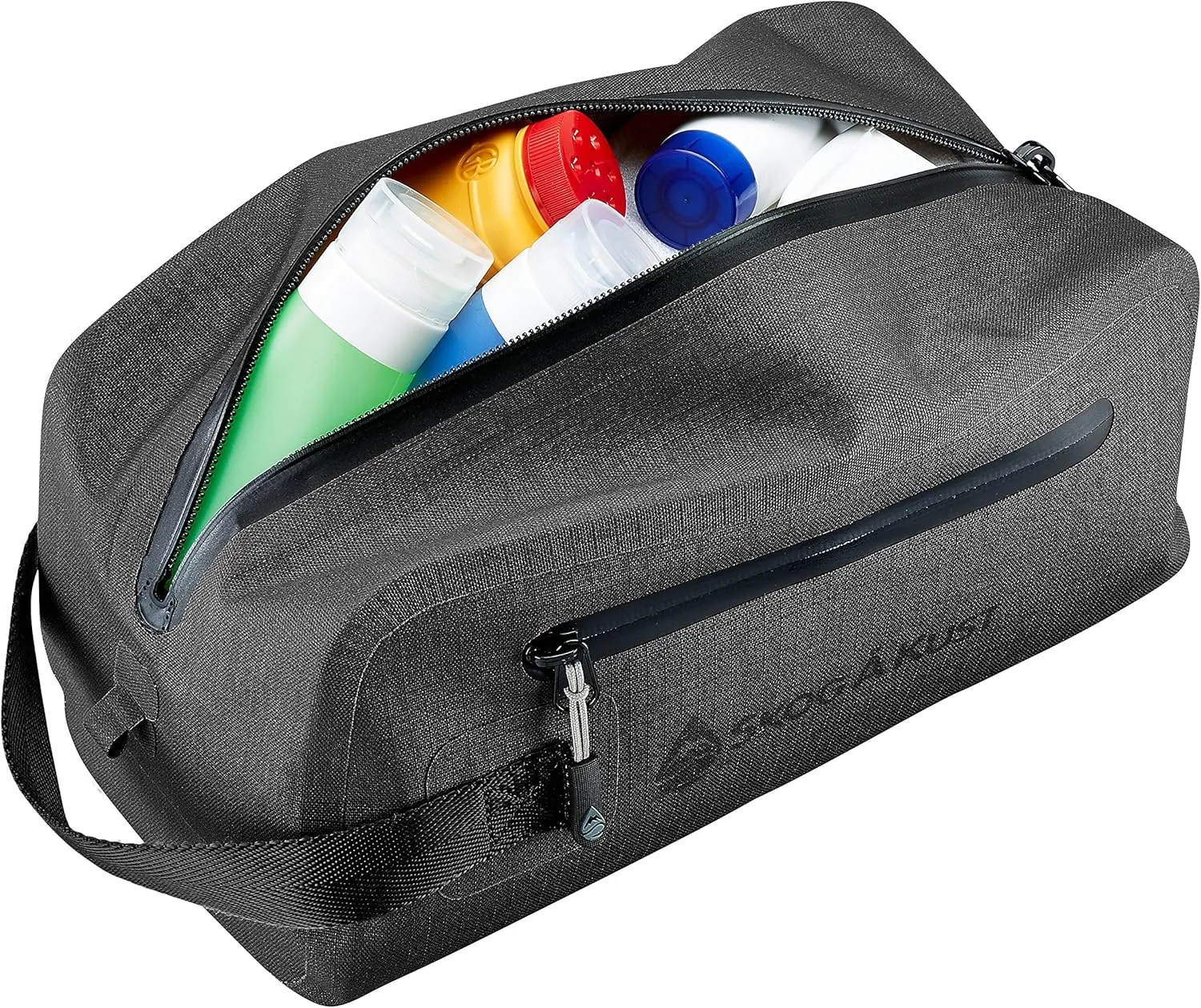 Skog  Kust DoppSk Waterproof & Leak-Proof Travel Toiletry Bag | Large, Black