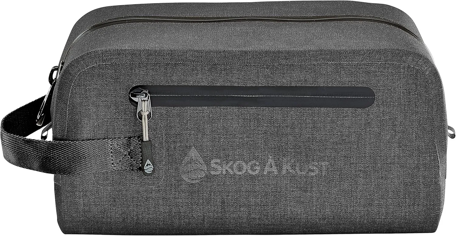 Skog  Kust DoppSk Waterproof & Leak-Proof Travel Toiletry Bag | Large, Black