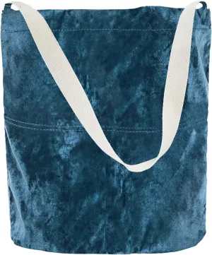 Soft Velvet Plushed Tote Bag for Women Hobo Bag Durable Shoulder Bag with Buckle for College Travel Handbag