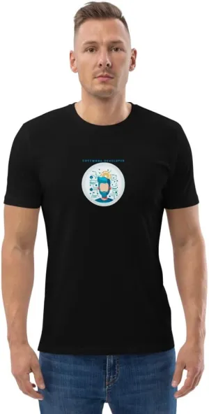 Software Developer Unisex Organic Cotton t-Shirt The Original Software Developer Unisex Organic Cotton t-Shirt Pixel Art 1