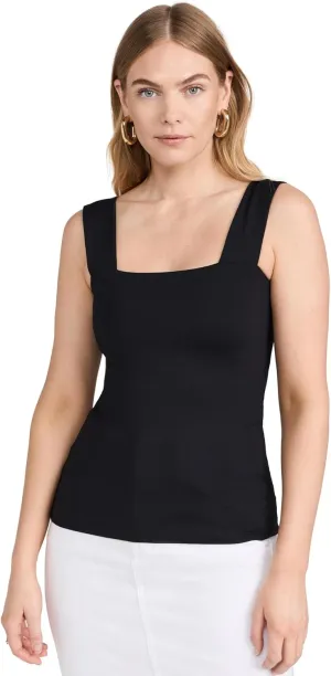 Susana Monaco Women's Wide Strap Tank Top
