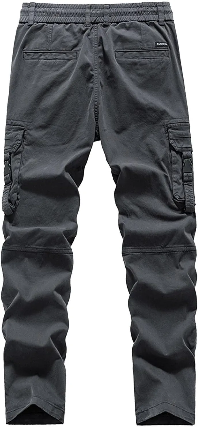 SUWBMHWE Japanese Streetwear Men Harem Pants Mens Beach Going Out Elegant Trendy with Pockets Clothes for Linen Shorts Solid