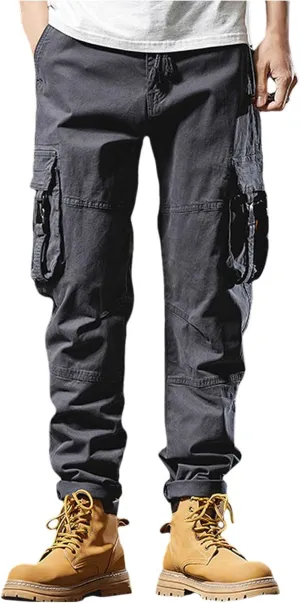 SUWBMHWE Japanese Streetwear Men Harem Pants Mens Beach Going Out Elegant Trendy with Pockets Clothes for Linen Shorts Solid