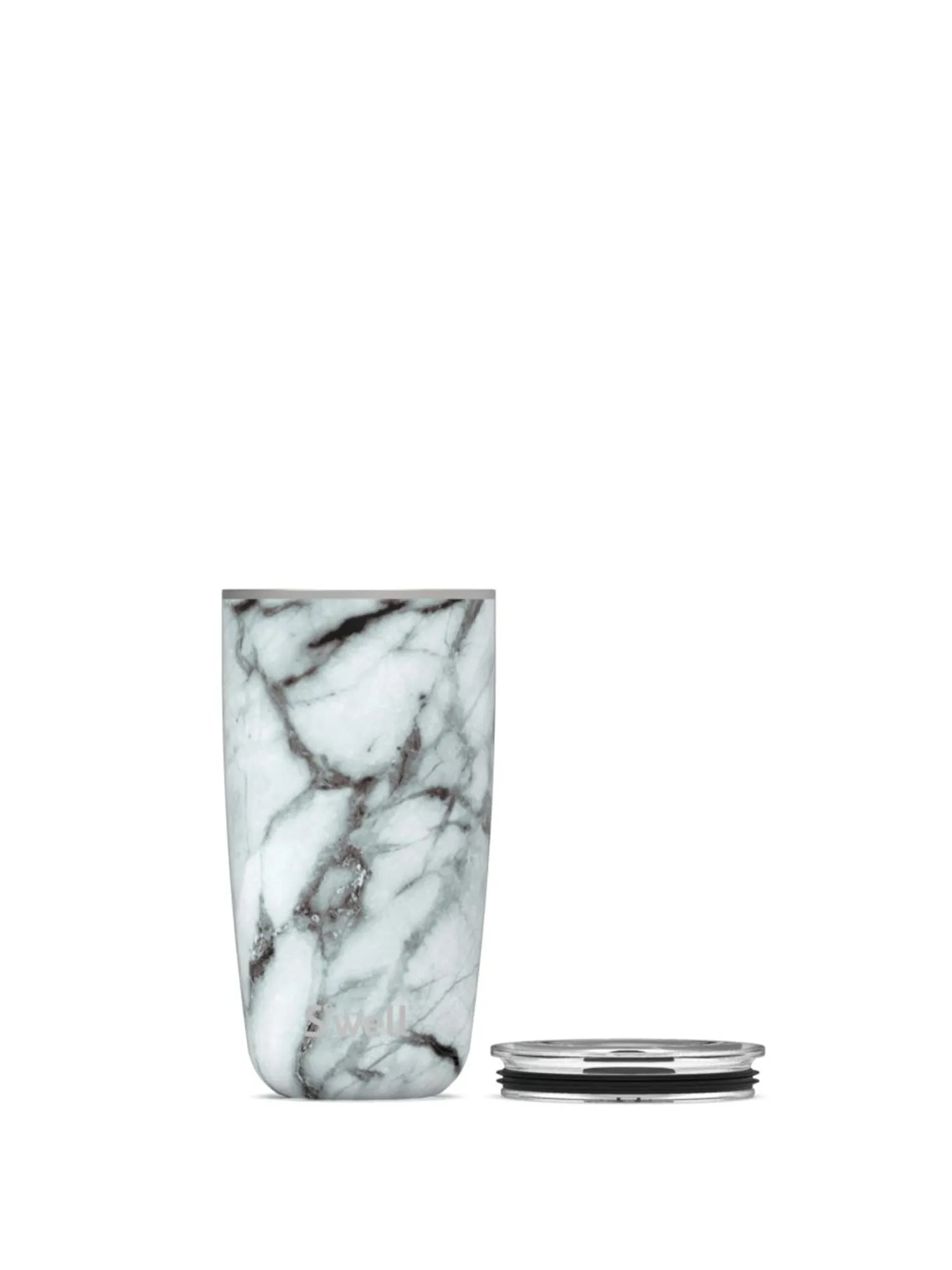 S'well Tumbler 18oz, White Marble