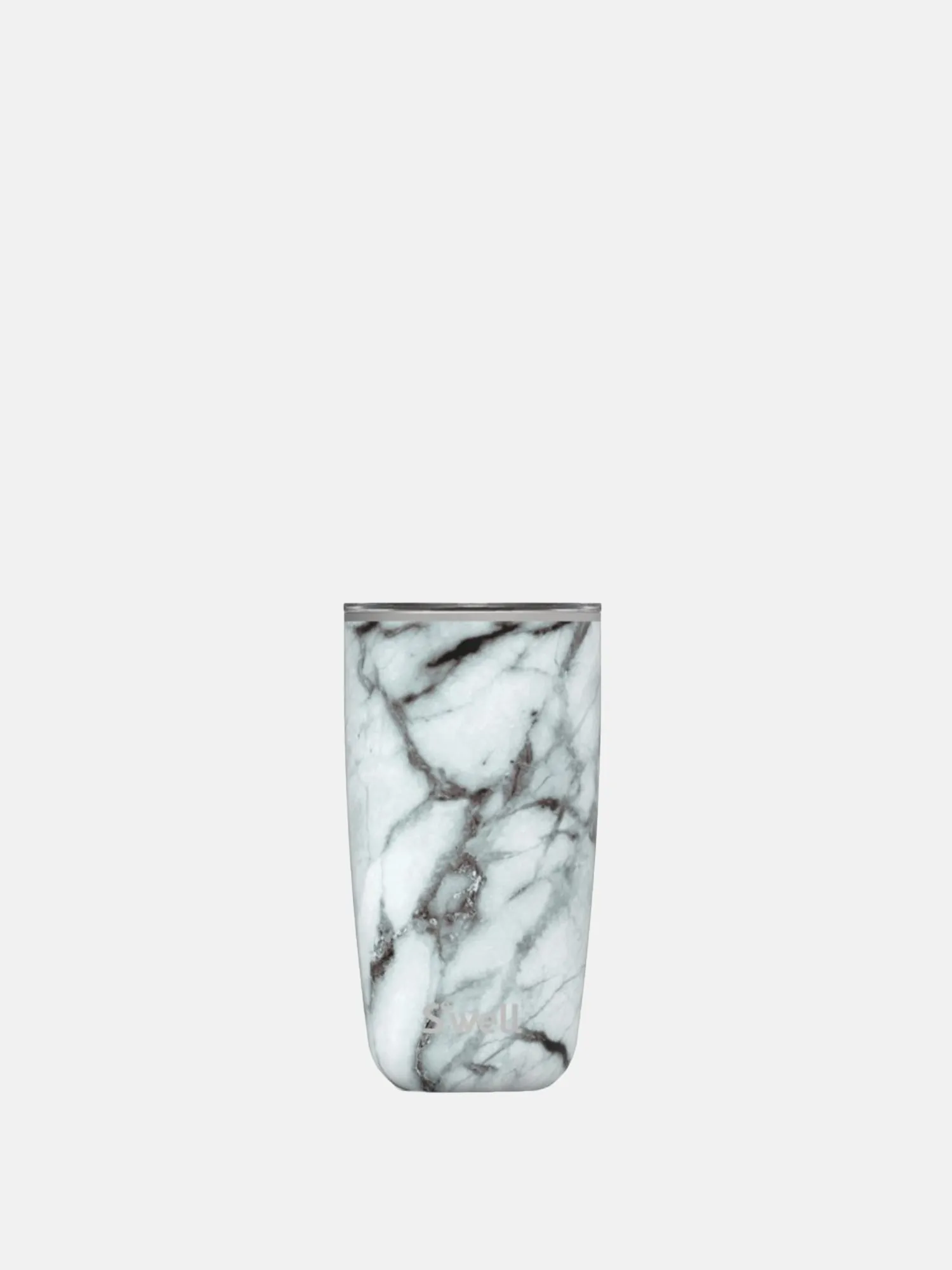 S'well Tumbler 18oz, White Marble