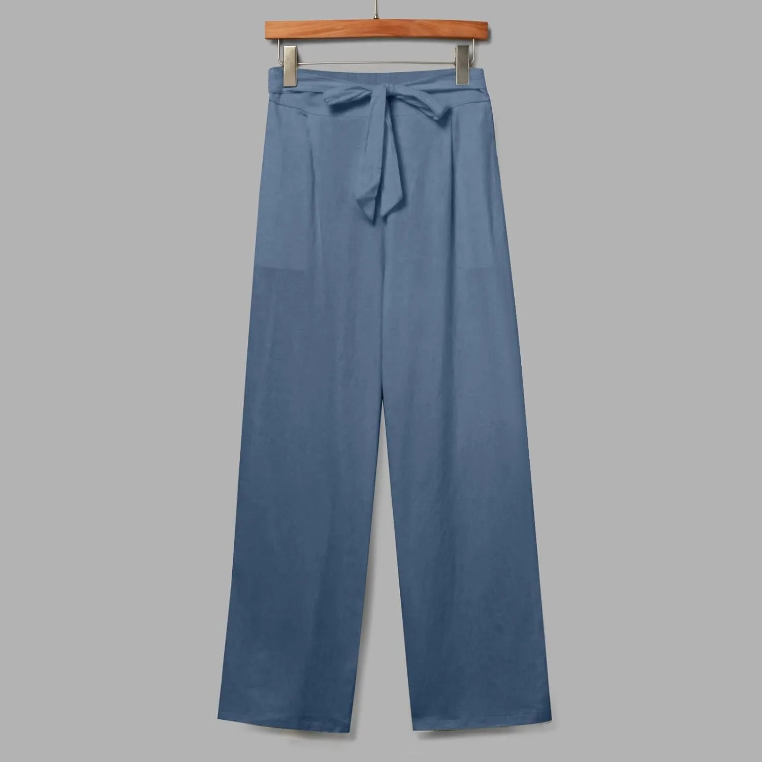 TARIENDY Petite Pants for Women Dressy Ladies 2025 Summer Comfy Outfits Casual high Waist Pants Elastic Drawstring Trousers