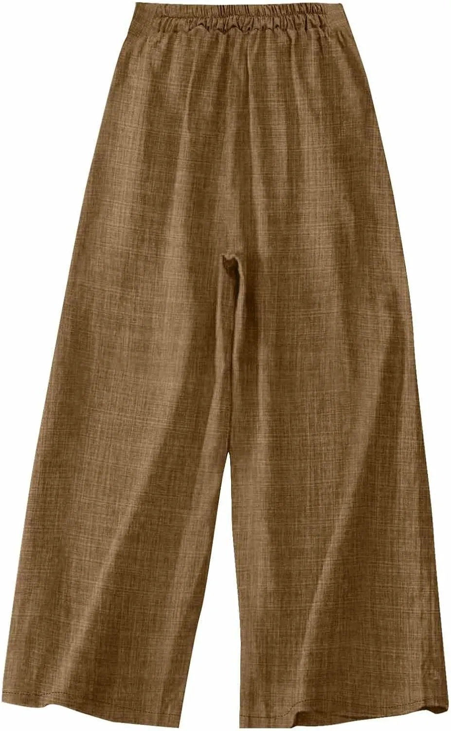TARIENDY Wide Leg Pants for Women High Waisted Elatsic Pants Beach Casual Summer Trousers Loose Comfy Palazzo Pants 2025