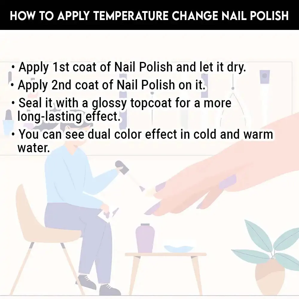 TEMPERATURE CHANGE NAIL POLISH