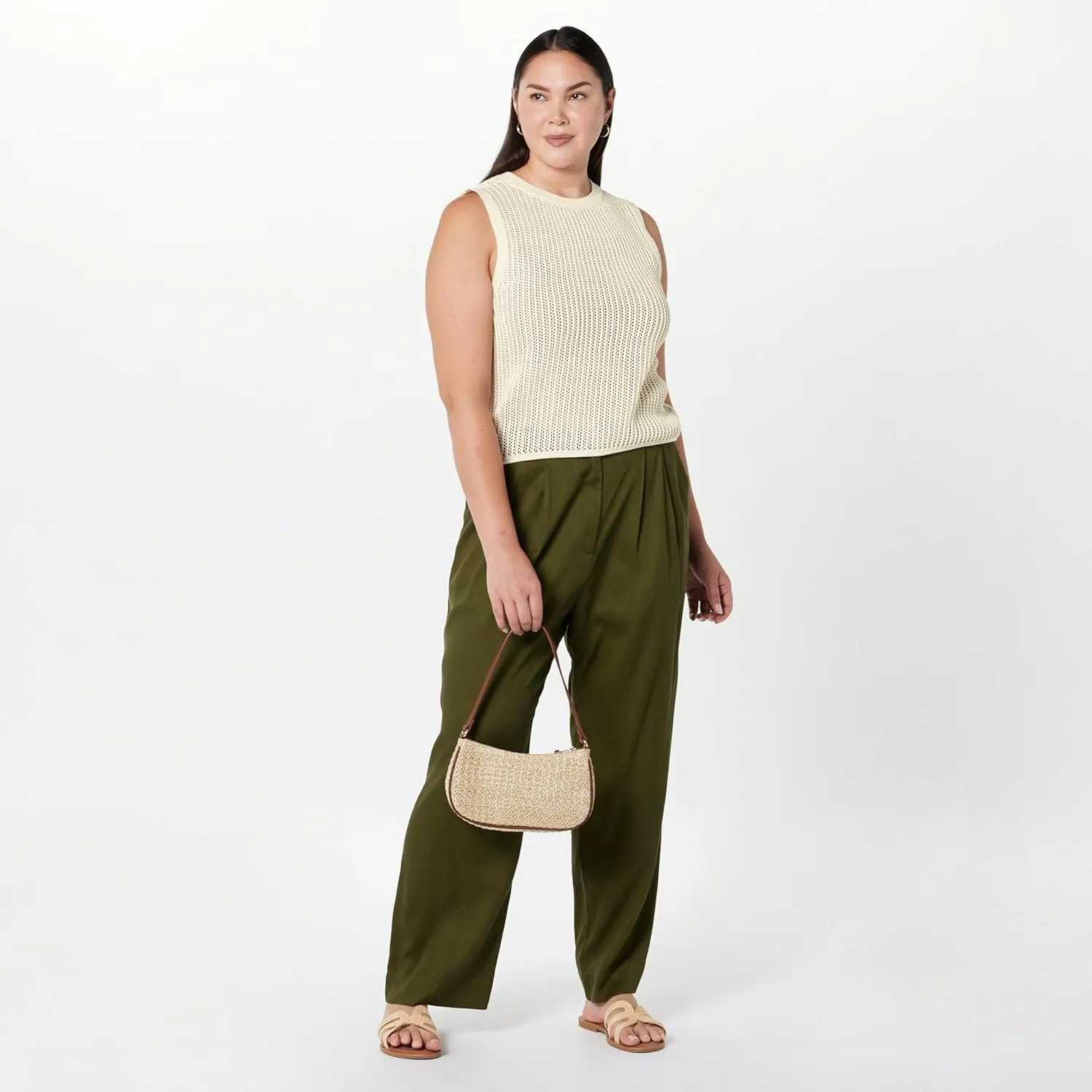 The Drop Women's Mora Sleeveless Crochet Top