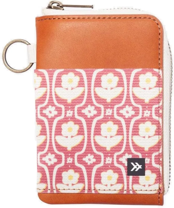 Thread Wallets RFID Blocking Leather Zip Wallet with Card Holder for Men and Women (Ingrid)