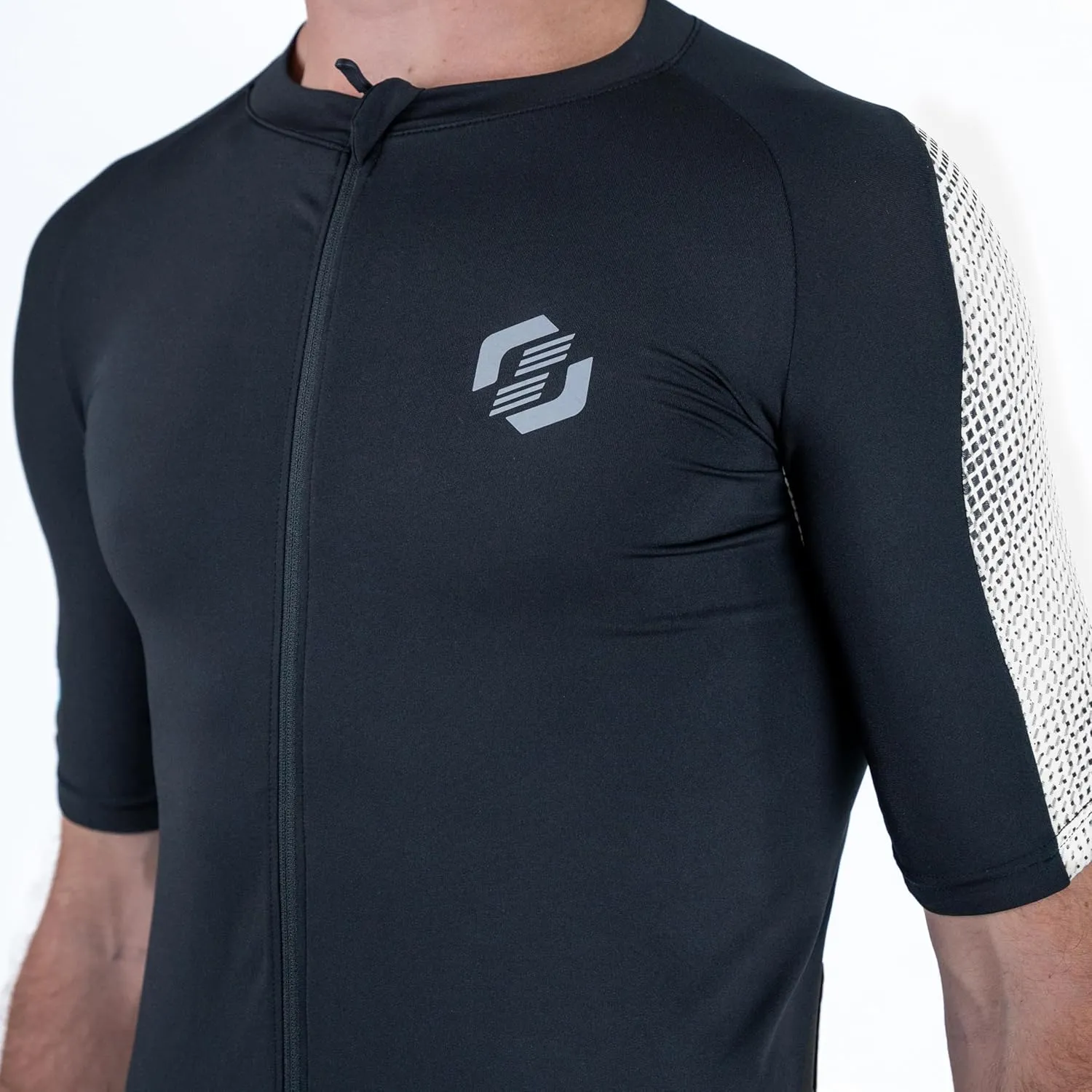 Tri Top Men - Short Sleeves Mens Triathlon Shirt - Aero FX Mens Triathlon Top - Triathlon Shirts for Men, Back Pocket