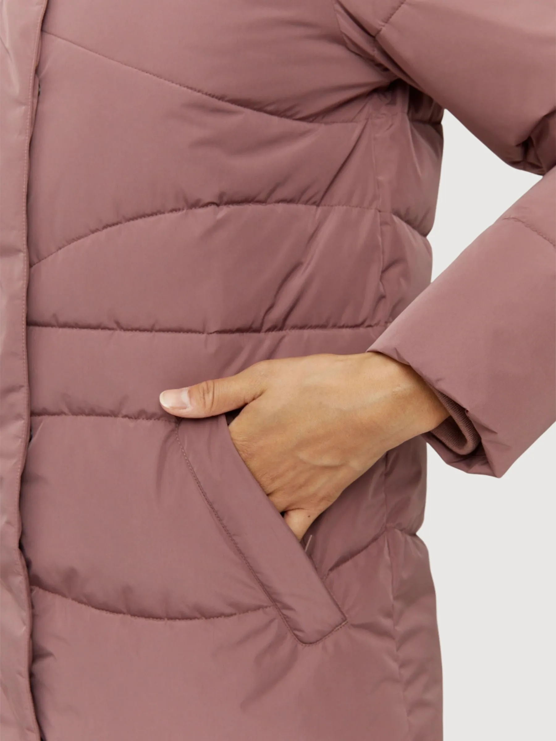 Wanda Women Coat Grape | Mazine