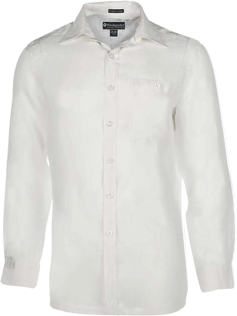 Weekender Men's Pavillion Linen LS Shirt