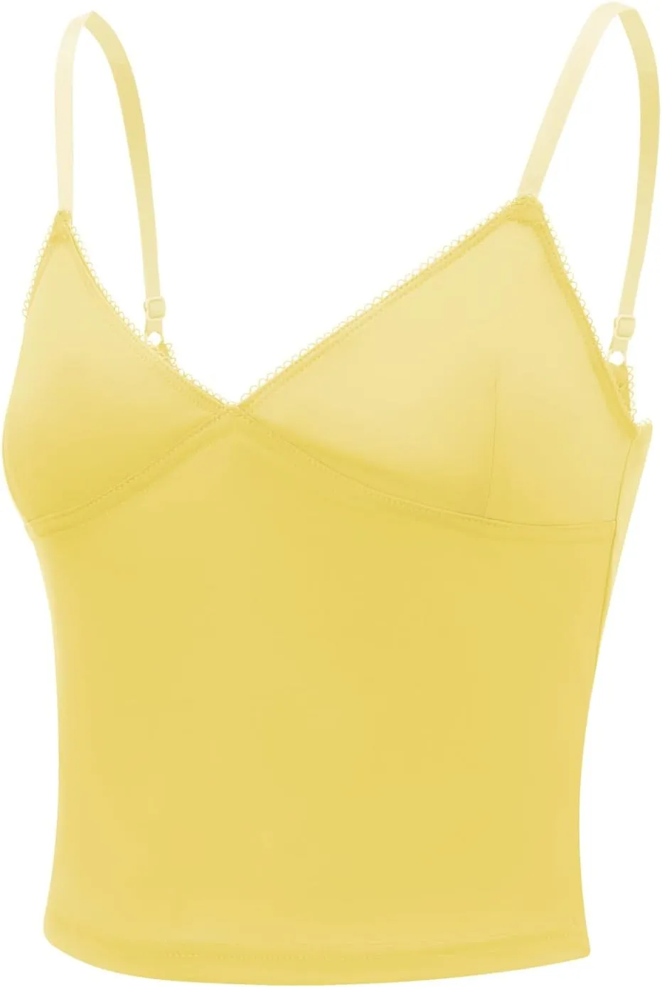 Women Lace Camisole Top Y2k Spaghetti Strap Cami Tank Sleeveless Backless Mesh See Through Going Out Slim Crop Top