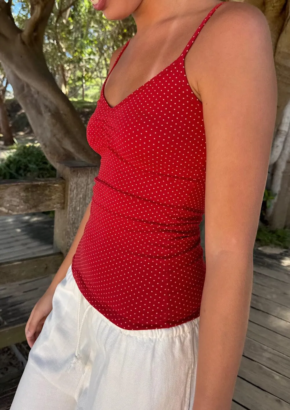 Women Y2K Vintage Cami Tank Top 00s Aesthetic Spaghetti Strap V Neck Crop Top Cottage Camisole Fairy Coquette Vest