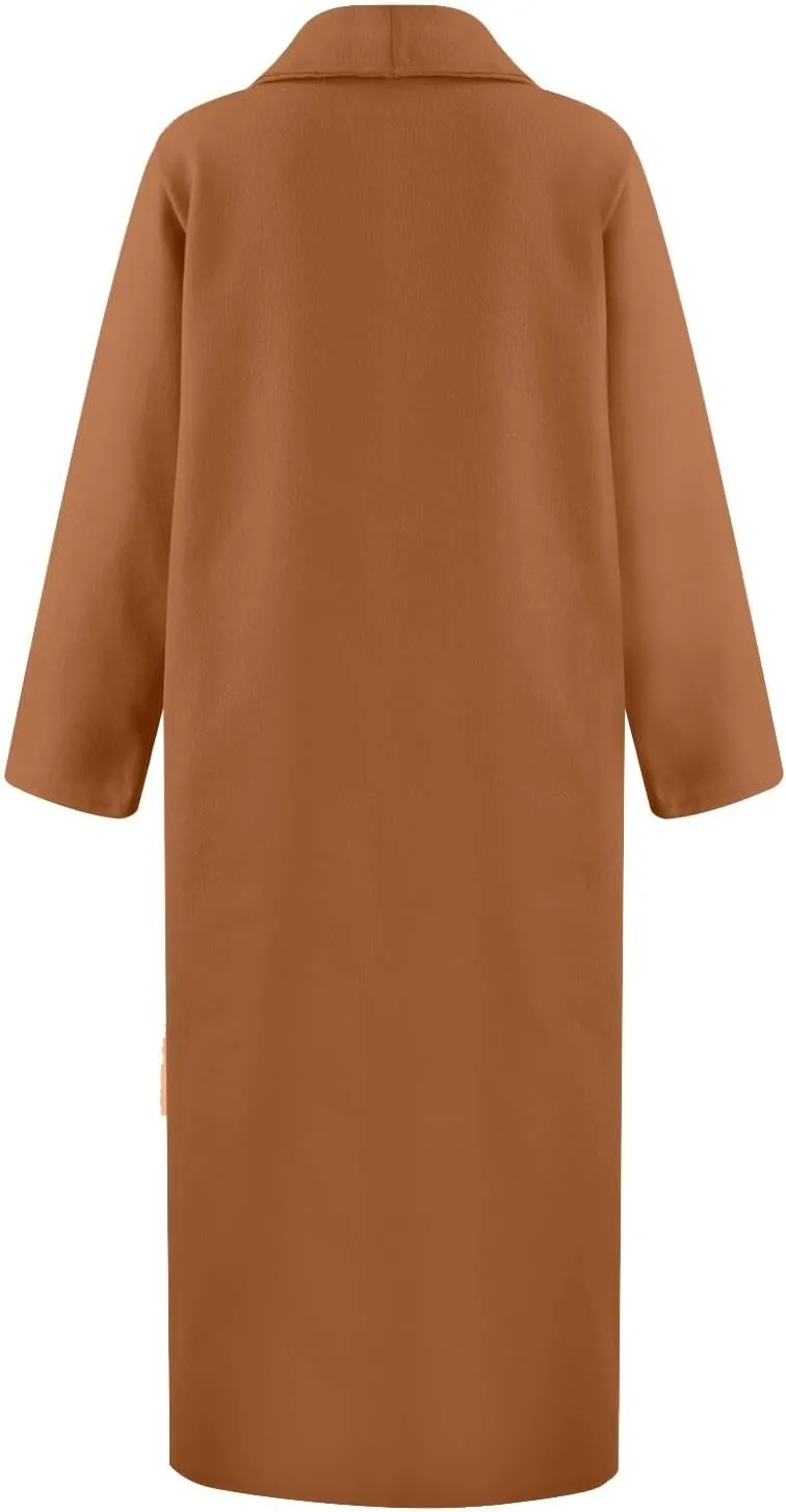 Womens Fall Fashion 2024 Cardigan Sweater Jackets Open Front Oversized Blazer Tops Fall Winter Long Coats Outwear