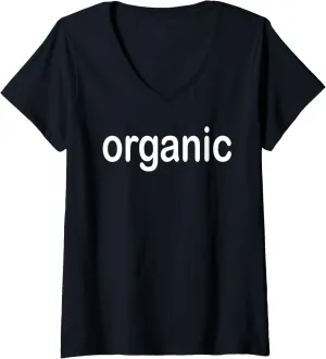 Womens Organic V-Neck T-Shirt