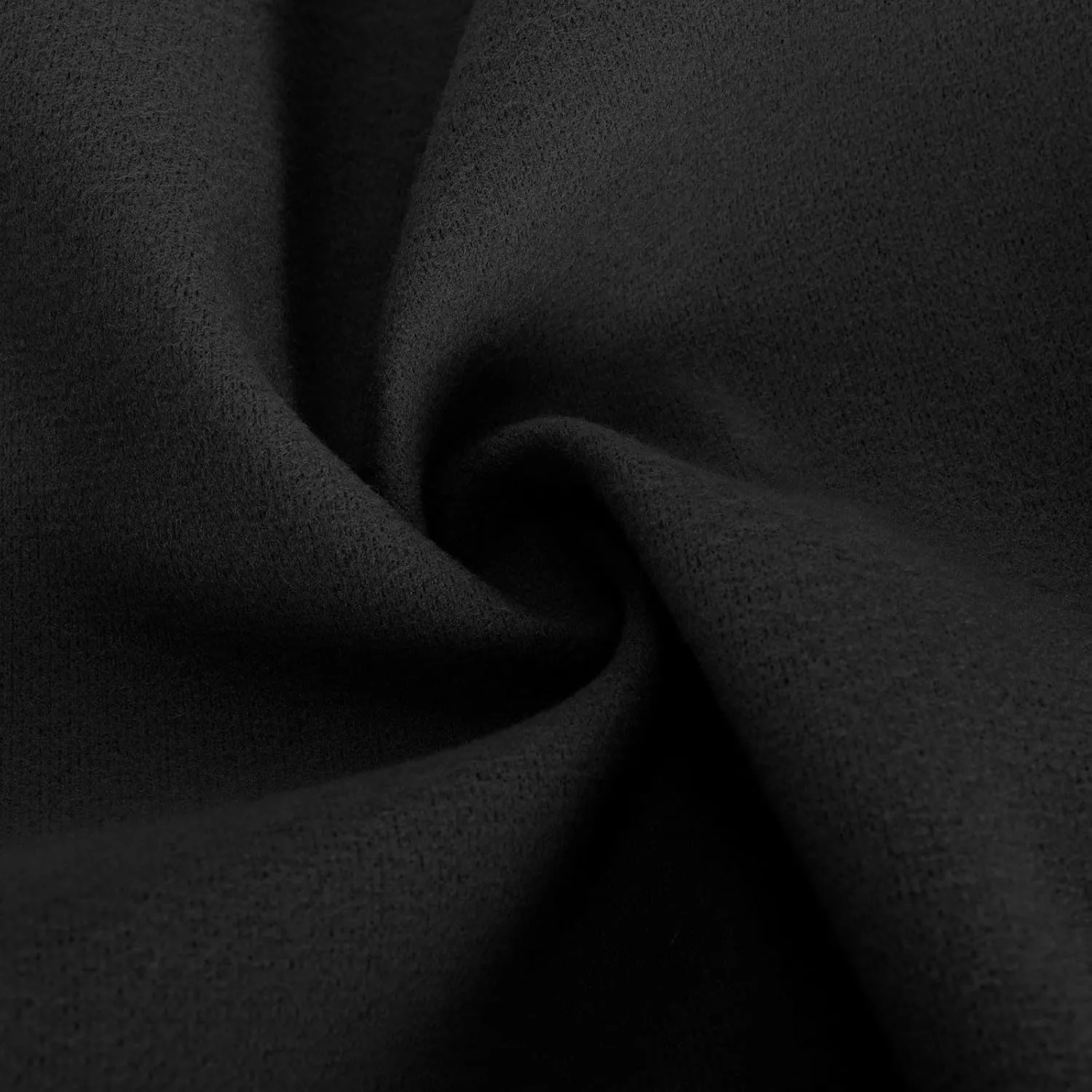 Womens Pea Coat Wool Blend Trench Coat Trendy Zipper Fall Winter Mid Long Jacket Vacation Solid Color Casual Overcoat
