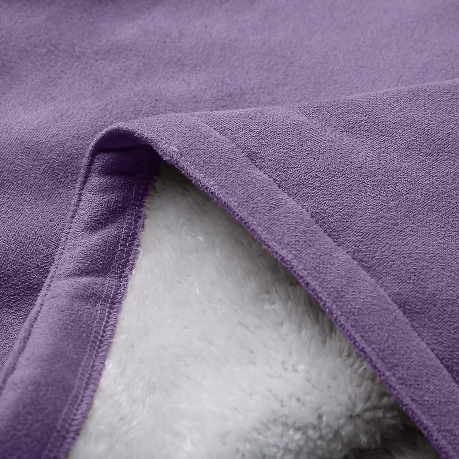 Women's Winter Down Jacket Warm Plush Hoodies Horn Button Coat Plus Size Wool Jacket Velvet Outerwear