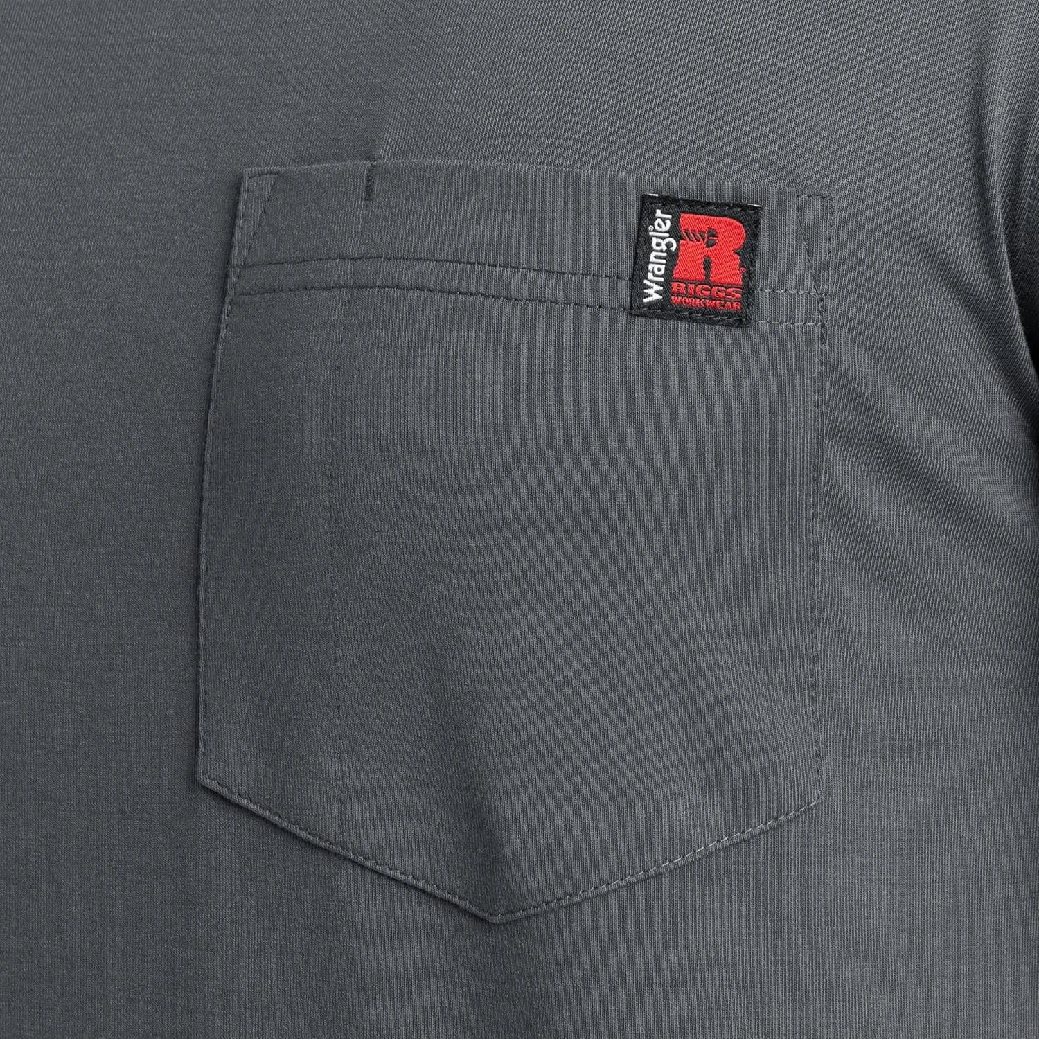 Wrangler Men's Long Sleeve Pocket T-Shirt with UPF