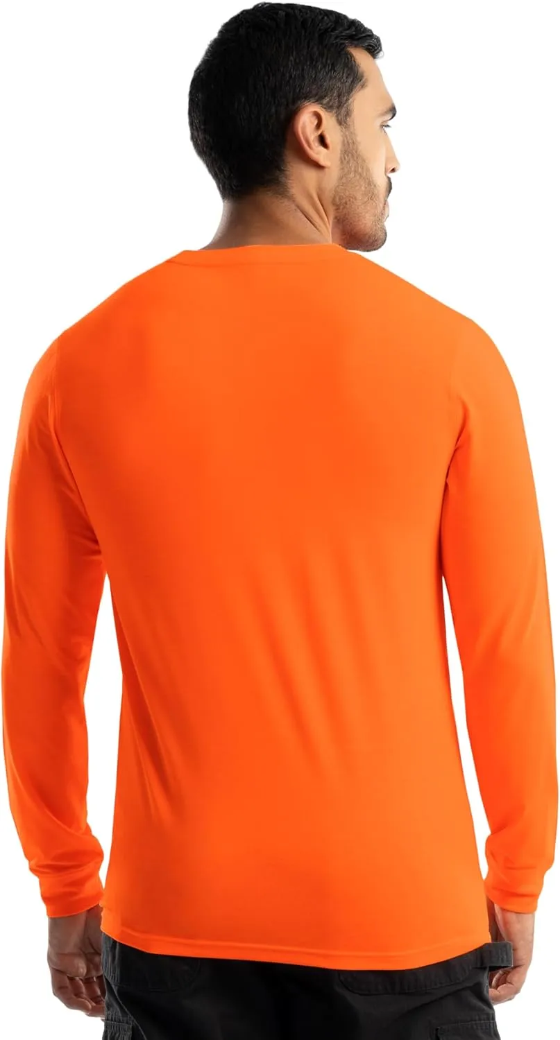 Wrangler Men's Long Sleeve Pocket T-Shirt with UPF