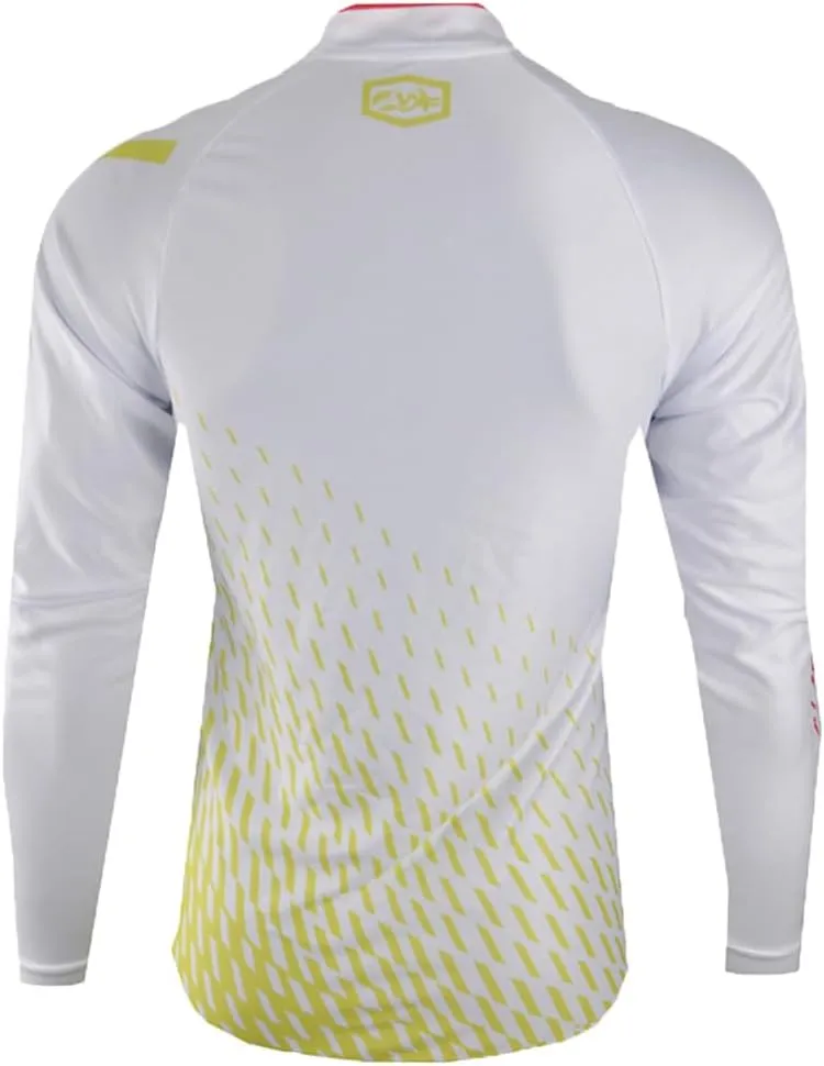 YIBIMOTTO Men's Cycling Jerseys Long Sleeve Shirt Quick Dry Sun Protection Lightweight T-Shirt Athletic Workout Tops