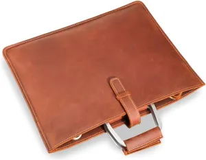 Zipper Briefcase for man Bag Messenger Office Bags Leather Laptop Bag 14 Inch Computer briefcase